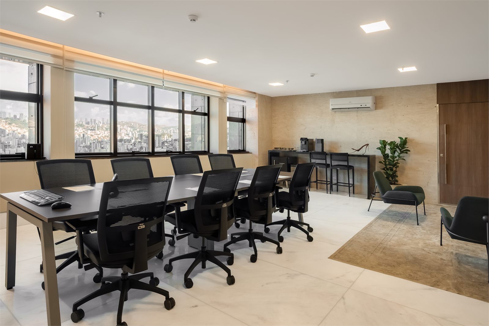 Espaço de trabalho da equipe Abrahão Advogados